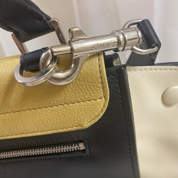 🆕 Celine Trapeze Tricolor Medium Bag👜 - Picture 7 of 16